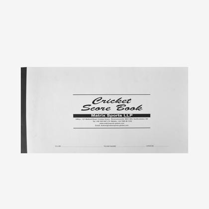 Cricket Scorebooks - MatrixSports